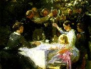 Peter Severin Kroyer skagens museum oil painting reproduction